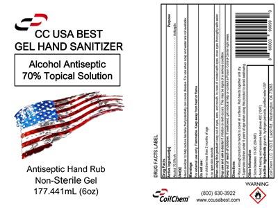 6oz 70 Gel (3x4 Label)